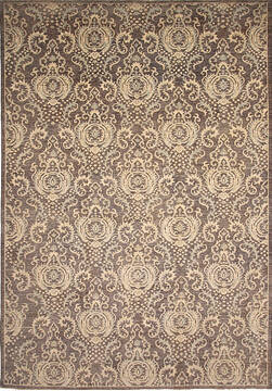 Ziegler Brown Hand Knotted 9'9" X 14'4"  Area Rug 254-136512
