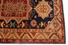 Kazak Multicolor Hand Knotted 310 X 55  Area Rug 254-136513 Thumb 5