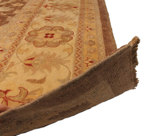 Ziegler Brown Hand Knotted 120 X 153 Area Rug 254-136516 Image 2