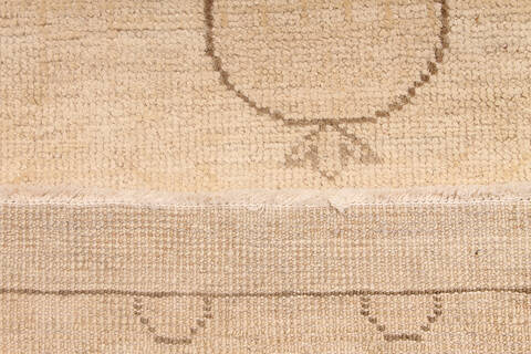 Ziegler Beige Hand Knotted 120 X 158 Area Rug 254-136517 Image 1