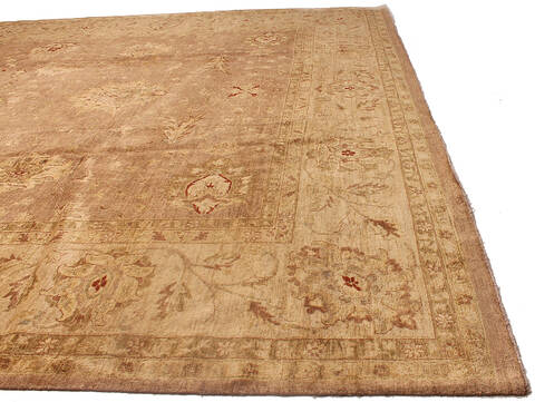 Ziegler Brown Hand Knotted 120 X 149 Area Rug 254-136518 Image 4