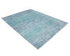 Modern Blue Hand Knotted 80 X 102  Area Rug 904-136524 Thumb 1