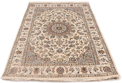 Nain White Hand Knotted 43 X 61 Area Rug 254-136538 Image 5