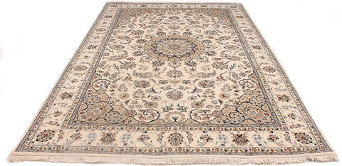 Nain White Hand Knotted 67 X 100 Area Rug 254-136539 Image 7