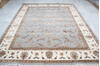 Jaipur Blue Hand Knotted 82 X 102 Area Rug 905-136542 Thumb 1