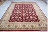 Jaipur Red Hand Knotted 81 X 103  Area Rug 905-136544 Thumb 1