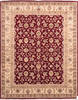 Jaipur Red Hand Knotted 81 X 103  Area Rug 905-136544 Thumb 0