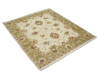 Vintage Beige Hand Knotted 40 X 47 Area Rug 904-136560 Thumb 2