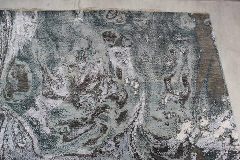 Jaipur Grey Hand Knotted 91 X 121 Area Rug 905-136561 Image 6