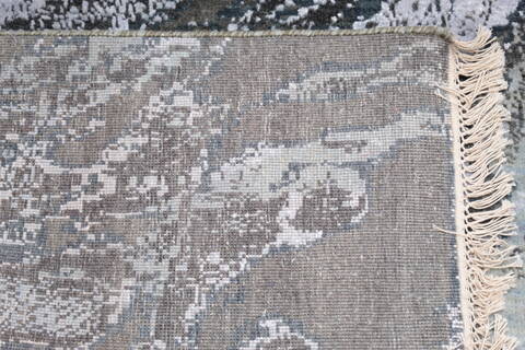 Jaipur Grey Hand Knotted 91 X 121 Area Rug 905-136561 Image 8