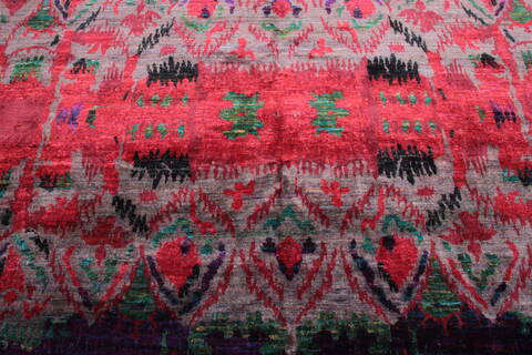 Jaipur Multicolor Hand Knotted 90 X 125 Area Rug 905-136562 Image 4