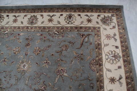 Jaipur Blue Hand Knotted 80 X 100 Area Rug 905-136622 Image 6