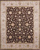 Jaipur Brown Hand Knotted 81 X 101  Area Rug 905-136624 Thumb 0