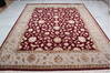 Jaipur Red Hand Knotted 80 X 100  Area Rug 905-136625 Thumb 1