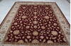 Jaipur Red Hand Knotted 80 X 100  Area Rug 905-136625 Thumb 7