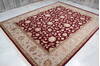 Jaipur Red Hand Knotted 80 X 100  Area Rug 905-136625 Thumb 8