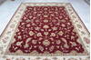 Jaipur Red Hand Knotted 711 X 103  Area Rug 905-136628 Thumb 7