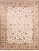 Jaipur White Hand Knotted 80 X 100  Area Rug 905-136630 Thumb 0