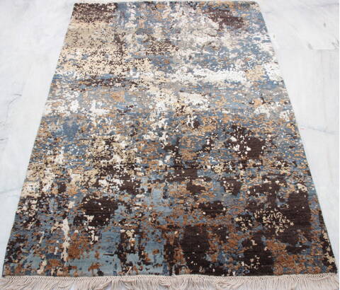 Jaipur Multicolor Hand Knotted 40 X 60 Area Rug 905-136640 Image 3