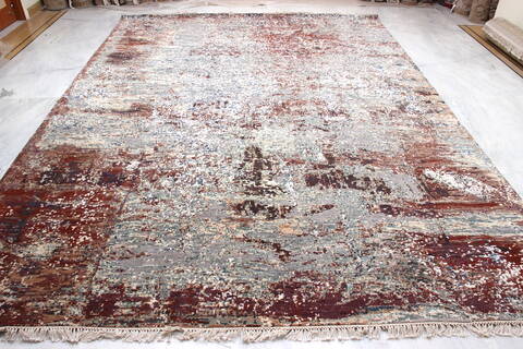 Jaipur Multicolor Hand Knotted 90 X 120 Area Rug 905-136641 Image 1