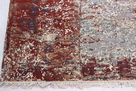 Jaipur Multicolor Hand Knotted 90 X 120 Area Rug 905-136641 Image 2