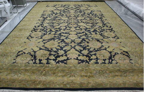 Jaipur Blue Hand Knotted 121 X 1710 Area Rug 905-136645 Image 10