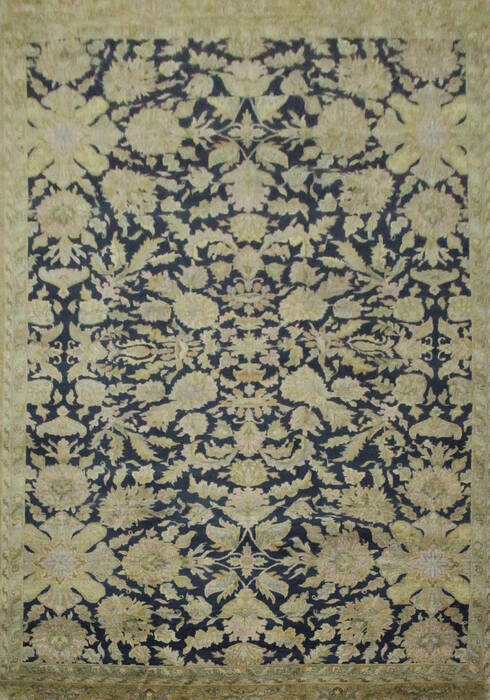 Jaipur Blue Hand Knotted 121 X 1710 Area Rug 905-136645 Image 0