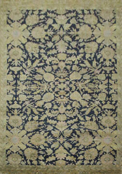 Jaipur Blue Hand Knotted 12'1" X 17'10"  Area Rug 905-136645