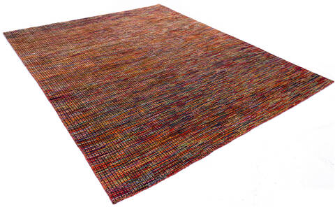 Other Multicolor Hand Knotted 80 X 910 Area Rug 700-136725 Image 2