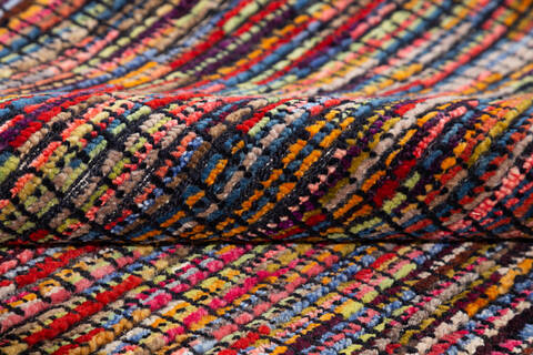 Other Multicolor Hand Knotted 80 X 910 Area Rug 700-136725 Image 7