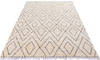 Moroccan White Hand Knotted 56 X 83  Area Rug 700-136727 Thumb 1