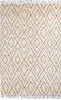 Moroccan White Hand Knotted 56 X 83  Area Rug 700-136727 Thumb 0
