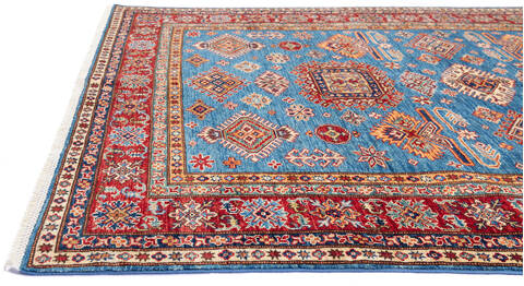 Kazak Blue Hand Knotted 59 X 711 Area Rug 700-136735 Image 5