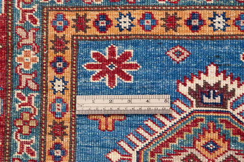 Kazak Blue Hand Knotted 59 X 711 Area Rug 700-136735 Image 7