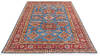 Kazak Blue Hand Knotted 59 X 711  Area Rug 700-136735 Thumb 1