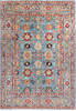 Chobi Blue Hand Knotted 67 X 95 Area Rug 700-136738 Thumb 0