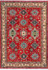 Kazak Red Hand Knotted 60 X 86  Area Rug 700-136739 Thumb 0