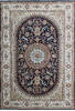 Nain Blue Hand Knotted 66 X 99 Area Rug 902-136758 Thumb 0