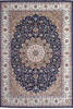 Nain Blue Hand Knotted 66 X 99  Area Rug 902-136760 Thumb 0
