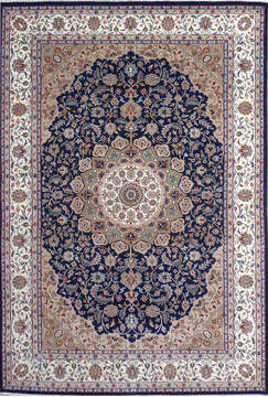 Nain Blue Hand Knotted 6'6" X 9'9"  Area Rug 902-136760