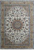 Nain Beige Hand Knotted 66 X 99 Area Rug 902-136761 Thumb 0