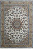 Nain Beige Hand Knotted 66 X 99  Area Rug 902-136761 Thumb 0