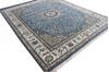 Nain Blue Hand Knotted 80 X 100  Area Rug 902-136762 Thumb 3