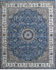 Nain Blue Hand Knotted 80 X 100 Area Rug 902-136762 Thumb 0
