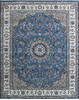 Nain Blue Hand Knotted 66 X 99  Area Rug 902-136763 Thumb 0