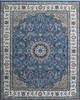 Nain Blue Hand Knotted 56 X 80  Area Rug 902-136764 Thumb 0