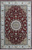 Nain Red Hand Knotted 80 X 100  Area Rug 902-136768 Thumb 0