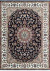 Nain Blue Hand Knotted 56 X 80  Area Rug 902-136772 Thumb 0