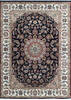 Nain Blue Hand Knotted 40 X 60  Area Rug 902-136773 Thumb 0