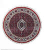 Mahi Red Round Hand Knotted 210 X 210  Area Rug 902-136783 Thumb 3